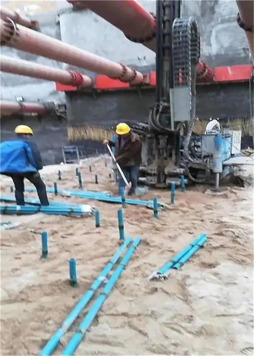 张家口阳原县袖阀管注浆